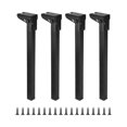 thumbnail image 1 of 4 Pieces Folding Table Leg Collapsible Table Legs for Coffee End Tables Desk Height 50cm, 1 of 8