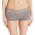 thumbnail image 1 of Maidenform Shorty en Coton pour Femmes avec Dentelle - Article à Succès, 7, Gris Acier, 1 of 4