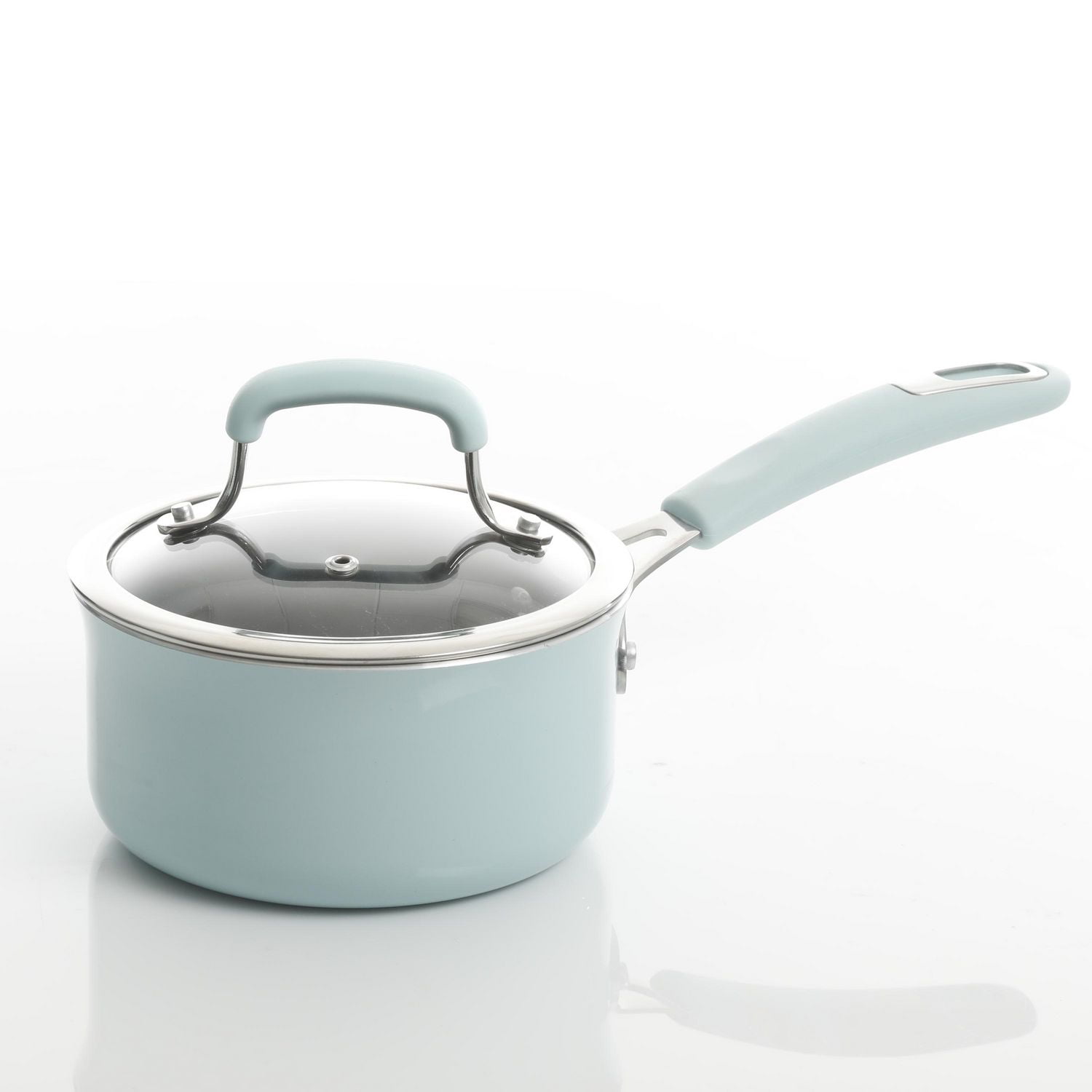 Kenmore Elite Andover Batterie de cuisine 10 pacs, Bleu Glacier