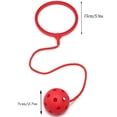 thumbnail image 2 of WLAGOOD Skip Ball Ankle Toy for Kids,Hopper Swingball,5.9-Inch Diameter Ankle Ring,Fun Jumper and Exercise Equipment,Jumping Ring Rope Game for Boy and Girl, 2 of 8