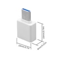thumbnail image 4 of fastboy Type-c to USB Adapter Mobile Phone Mini Type-c Converter Fast Data Transmission OTG Adapter 100pcs, 4 of 7