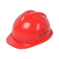 thumbnail image 4 of HILABEE Hard Hat Breathable Sturdy Construction Helmet for Outdoor Engineering Labor Red, 4 of 9