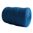 thumbnail image 2 of Fil à Tricoter Macramé Crochet Tapis Couverture Coussin Doux Fil Spaghetti Bleu, 2 of 8