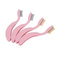 thumbnail image 4 of Eyebrow Comb, 4pcs Mascara Applicator Eyelash Grooming Brush  For Makeup, 4 of 8
