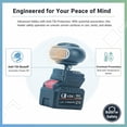 thumbnail image 4 of 2 Battery Portable Heater - Rechargeable Indoor Heater, 4 of 8