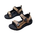 thumbnail image 3 of MIASHUI Sandales pour Garçons Chaussures d'Été Durables Confortables Extérieur Décontractées Design Polyvalent pour Garçons de 5 à 13 Ans pour Usage Quotidien, 3 of 9
