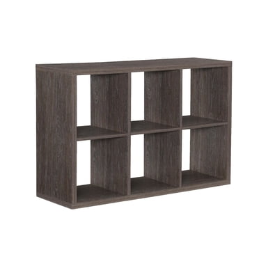 Gorham 6 Cubby Armoire de Rangement en Gris