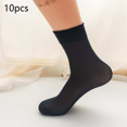 thumbnail image 2 of Chaussettes pour Hommes Classiques en nylon Unies Chaussettes de Qualité Supérieure, 2 of 5
