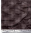 thumbnail image 1 of Soimoi Tissu Gris en Poly Georgette Imprimé Géométrique Artistique Tissu au Mètre 42 Pouces de Large, 1 of 5