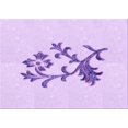 thumbnail image 1 of Ahgly Tapis Rectangulaire Lavable en Machine Intérieur Transitionnel Lilas Violet Vif, 6 Pieds x 9 Pieds, 1 of 7