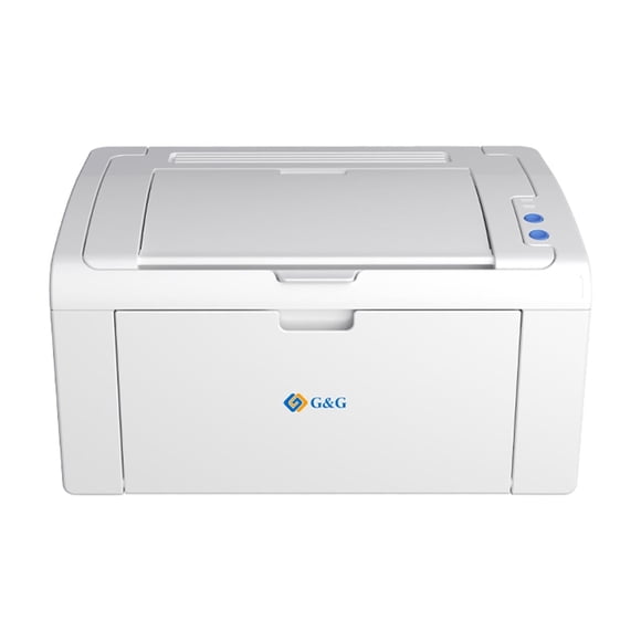G&G P2022W Compact Monochrome Laser Printer, Wireless Networking, Home Office Use, Grey Printer with Mobile Printing