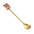thumbnail image 1 of Birdeem Stainless Steel Christmas Spoon Gift Dessert Spoon Christmas Pendant Spoon Tableware, 1 of 1
