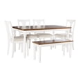 thumbnail image 1 of Weston 6-Piece Dining Set, Brown, 1 of 9