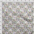 thumbnail image 4 of oneOone Tissu Jersey Viscose Multicolore Abstrait Cercle Matériel de Robe Tissu Imprimé Tissu au Mètre 60 Pouces de Large, 4 of 4