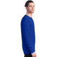 thumbnail image 3 of Hanes Men`s 5.2 oz COMFORTSOFT HEAVYWEIGHT T-Shirt, L, Deep Royal, 3 of 4
