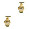 thumbnail image 4 of Dalazy Eco-friendly Dragonfly Decorative Glass Perfume Bottle Sturdy And Durable Gifts Refillable green 2Set, 4 of 6