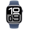 thumbnail image 2 of Restored Apple Watch Series 10 (GPS + Cellular) Smartwatch Aluminum Case with Black Sport Band Open Box, 2 of 6