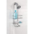 thumbnail image 4 of InterDesign Classico Hanging Shower Caddy - Bathroom Storage Shelves for Shampoo, Conditioner and Soap, Silver, 4 of 6