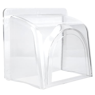 Verrouillage des empreintes digitales Housse étanche Housse de pluie en plastique Coque étanche Protection d'abri pour contrôleur d'accès extérieur Verrouillage des empreintes digitales