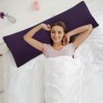 thumbnail image 3 of Unique Bargains Silky-Soft Pillowcase Microfiber Body Pillow Case Cover with Envelope Closure, 3 of 9