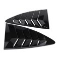 thumbnail image 1 of Vent Cover Trim, Widely Used  Durability Rear Window 1 Pair Window Louver Side Window Scoop Cover Cover Trim  For Car Exterior For Car Lovers, 1 of 8