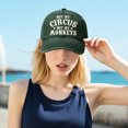 thumbnail image 3 of Jienlioq It's Not My Circus It's Not My Embroidered Hat, 3 of 5