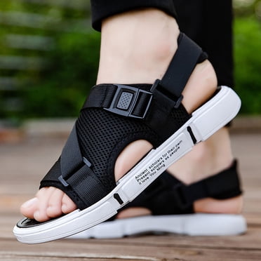 TIMIFIS Men's Outdoor Hiking Sandals, Open Toe Arch Support Strap Water Sandals, Lightweight Athletic Trail Sport Sandals ummer