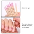 thumbnail image 3 of Precision Tip Swabs, 10 Bags Double Pointed Cotton Swabs Nail Polish Remover Swab  for Makeup, 3 of 7