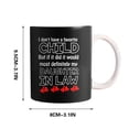 thumbnail image 2 of EGNMCR Cups Vintage I Don't Have A Favorite Child Daughter In Mug Mug lettering, 2 of 5
