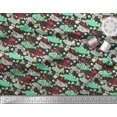 thumbnail image 2 of Soimoi Rayon Crepe Fabric Fish Cartoon Print Fabric by The Yard 46 Inch Wide, 2 of 3