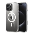 thumbnail image 1 of [PST] iPhone 16 Pro Max Case, Hybrid TPU Back Cover with Magnetic Wireless Charging (MagSafe Compatible), 1 of 4