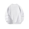 thumbnail image 2 of Xuanheng Chandail à Col Rond pour Femmes, Vêtements d'Hiver et d'Automne pour Camping, Randonnée, Maison, Bureau, Blanc, 2 of 7