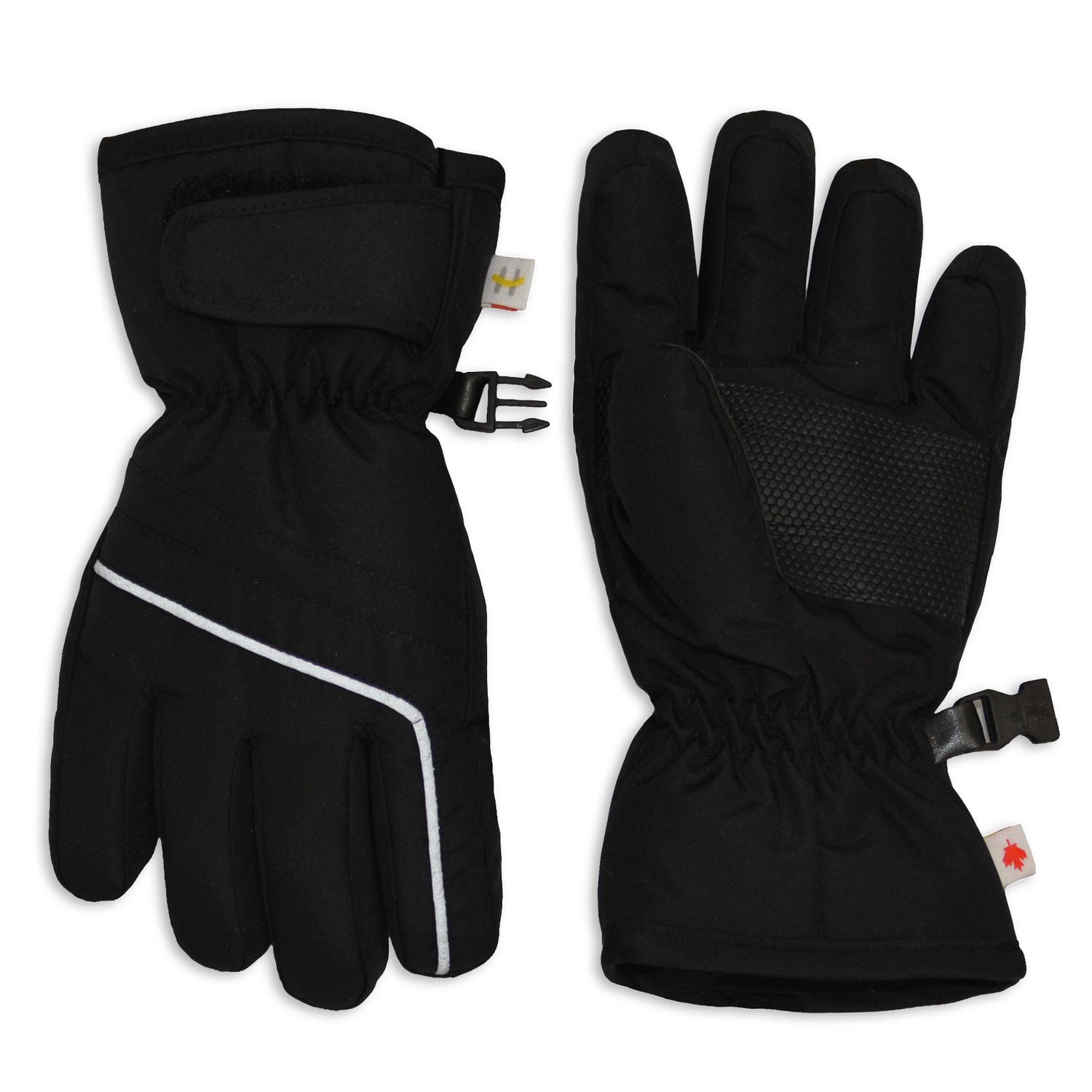 Hot Paws – Gants de ski pour enfant avec bande réfléchissante