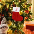 thumbnail image 3 of zanvin Christmas Decorations, Cute Letters Christmas Stocking Decoration Christmas Tree Pendant Christmas Style Wool Knitted Socks Decoration Props, Christmas Gifts, 3 of 4