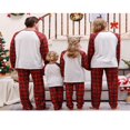 thumbnail image 3 of Matching Family Christmas Pajamas Sets Holiday PJs Snowflake Tree Loungewear Sleepwear, 3 of 6