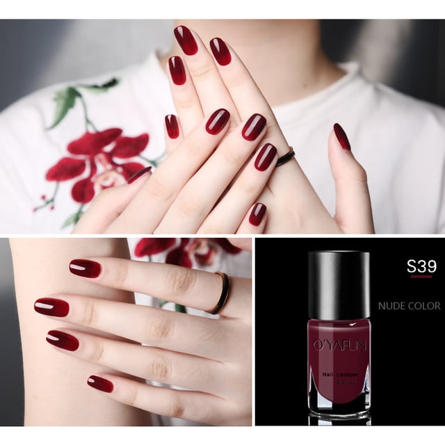 DPTALR Nude Peeling Nail Polish Peelable Free Of Baking And Quick-Drying 8ml