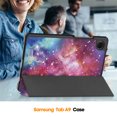 thumbnail image 4 of yeacher Samsung Galaxy Tab A9 & A9 Plus Étui de Protection à Trois Volets avec Réveil/sommeil Automatique, Fermeture Magnétique et Motifs Colorés (8,7/11 Pouces), 4 of 6