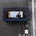 thumbnail image 4 of maskred Waterproof Phone Storage Box Kitchen Bathroom Mobile Phone Holder Box Wall Mounted Soap Bracket Organizer Universal Storage Case Blue 1 Pc, 4 of 6