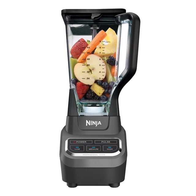 Ninja Mélangeur Professionnel 1000 W à Puissance de Performance pour Smoothies Glacés / BL610