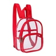 thumbnail image 1 of Sac à Dos en PVC Transparent Robuste, Transparent, Sangle Renforcée, Approuvé pour Stade, pour École/voyage/plein Air, 1 of 1