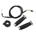 thumbnail image 2 of Accelerator Handle Grip, Throttle Cable Durable Throttle Housing Holder Reliable  For 50cc-125cc Scooter Motorcycle 7/8in Handlebars, 2 of 8
