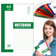 Composition Notebook Wide Ruled 1Pack 30\40sheets A5 Size Notebooks For School Notebooks For Work Wide Ruled Notebook
