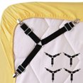 thumbnail image 3 of 2PCS Adjustable Bed Sheet Fasteners Corner Gripper Holder Clips Sheet straps Corner gripper Elastic Sheet Band Straps, 3 of 8