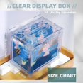 thumbnail image 4 of SUTENGDA Betta Fish Tanks  Aquarium Tanks  Stackable Mini Fish Tank Aquarium Tank Kit  3/5 Gallon Rectangular Fish Bowl with Aquarium Gravel Decoration  Cube Tank for Seaweed Balls Sea Mo, 4 of 5