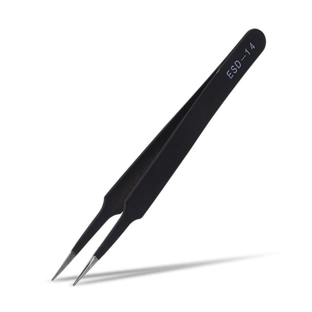 12 CM Tweezers Multifunction Pliers Anti-Static Material Tweezer