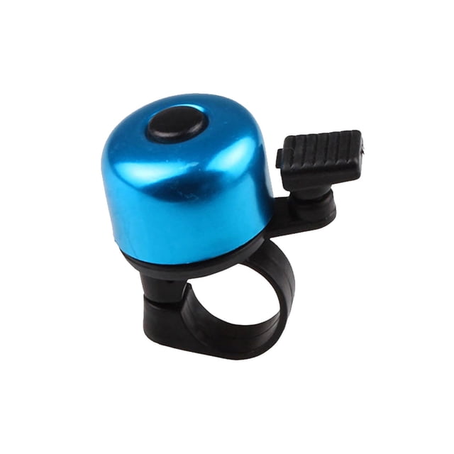 Bicycle Bell Mini Bike Bell Bike Warning Bell Bike Handle Bar Alarm Bicycle Bell Warning Bike Handlebar Metal Ring Bell Mini Horn Handle Bar AlarmBlue