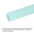 thumbnail image 3 of Unique Bargains Crepe Paper Roll Crepe Paper Decoration 7.5ft Long 20 Inch Wide, Light Blue, 3 of 5
