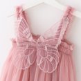 thumbnail image 4 of LSLJS Robe Fille Bébé Tout-Petits Tulle Robe en Dentelle Tutu Enfants Robe de Fête Demoiselle d'Honneur Mariage Vacances Anniversaire Robes, 4 of 6