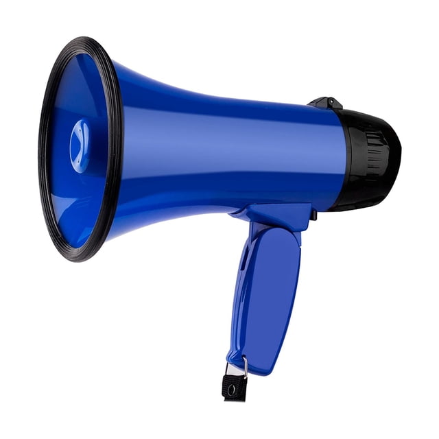 Bullhorn Megaphone Adjustable Voice Bullhorn Speaker Professional Outdoor