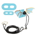 thumbnail image 2 of Soft Bearded Dragon Harness, Unique And Cute Design Lightweight Lizard Leash Comfortable  For Reptiles For Small Pet Animals Pink,Orange,Blue,Black, 2 of 8